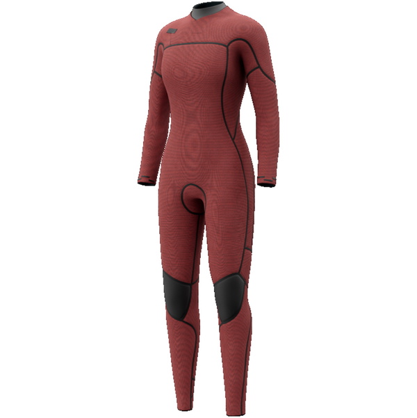 2026 Mystic Womens Jayde 5/3mm Chest Zip Wetsuit 35000.260001 - Dark Teal